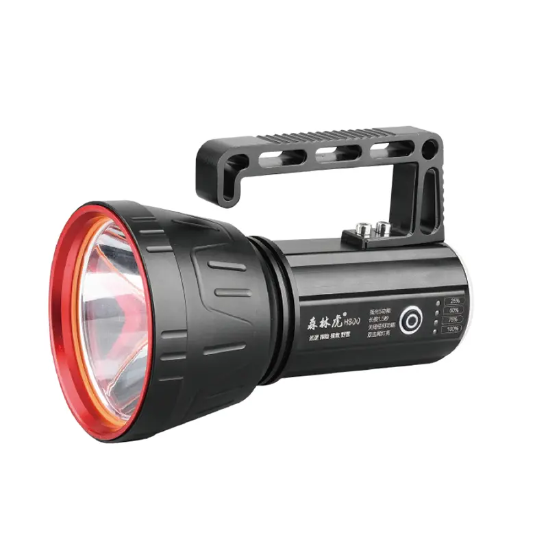 Đèn rọi tầm xa có thể sạc lại 50W với chùm tia kép